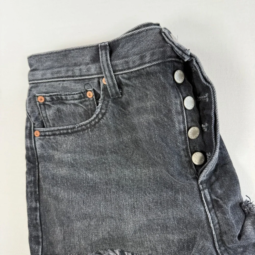 ARITZIA Denim‎ Forum The Ex Boyfriend Short Black High Rise Size 25